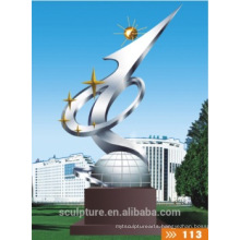 2016 New Stainless Steel Sculpture outdoor High Quanlity Architecture Statue